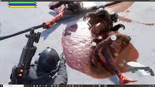 UE4 Klian's Gore System implement and etc...