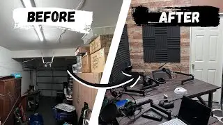 How I Built My Podcast Studio (Fake Wall) With Limited Space