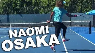 Naomi Osaka - Slow Motion Serves and Groundstrokes 2019