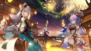 Genshin Impact Lantern Rite Scene