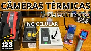 6 CÂMERAS TÉRMICAS TERMOGRAFICAS DA MAIS BARATA ATÉ AS MAIS CARAS