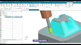 NX CAM Tutorial #28 | NX CAM Mill 3D Edit Toolpath