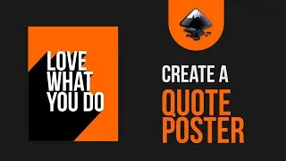 How to Create a Beautiful Quote Poster in Inskcape