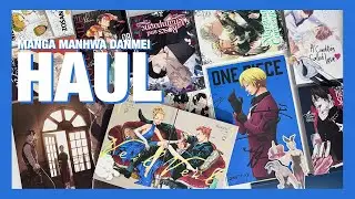 Book & Merch Haul | manga manhwa danmei | my first superbuy proxy order!!