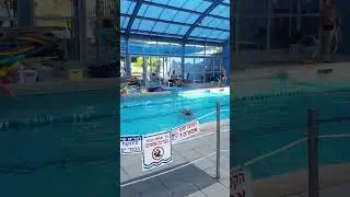 It's good to be in the pool in the summer #haifaisrael #israelwar #pool