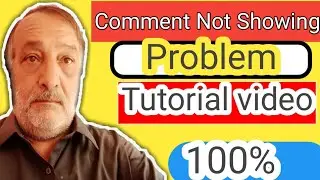 Yt Studio app comment not showing√comment not showing problem