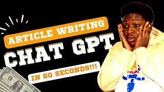 How To Use Chat Gpt To Write Articles || Step By Step Tutorial