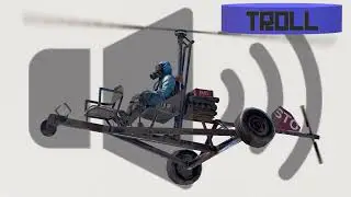 【2022】【TROLL】Minicopter passing by｜Rust Sound Effect｜[normal]｜