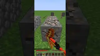 netherite pickaxe + lava = ???