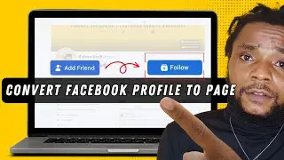 How to convert a Facebook Profile into a Page 