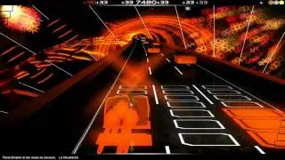 On Audiosurf : René Binamé et les roues de secours : La Moustache (fast version)