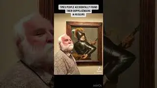 TIMES PEOPLE ACCIDENTALLY FOUND THEIRDOPPELGÄNGERSIN MUSEUMS #doppelgänger #pastlife #reincarnation