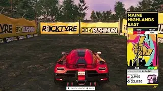 The crew 2 Hyper car Race  - Maine Highlands East (ACE) - koenigsegg car