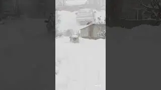 12.02.2024. Нас накрыло сильным снегопадом.