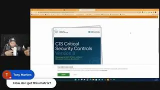 CIS V8 to NIST 800 53 controls Matrix
