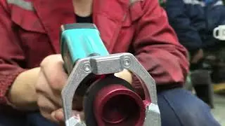 Аккумуляторный паяльник для ПВХ труб Хеймердингер LB430. Heimerdinger LB430.