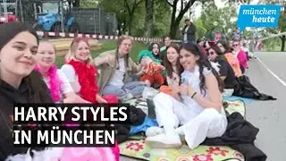 Fan-Andrang – Britischer Popstar Harry Styles sorgt für Ausnahmezustand rund um den Olympiapark