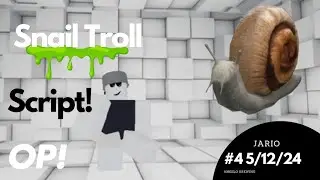 FE 2024 SKYHUB// Roblox Snail Trolling Script: The Funniest Fast-Motion Pranks to Confuse Everyone!