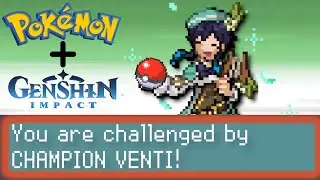 What if Mondstadt was a Pokemon region?? (GENSHIN x POKEMON colab)