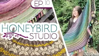 Ep. 10 | Tassel Tango Pattern Release & More! | Honeybird Studio Knitting Podcast