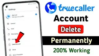 How to delete truecaller permanently 2024 | Truecaller permanently delete kaise kare