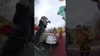 Gave the machine almost calmly