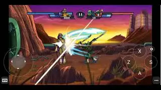 Teenage Mutant Ninja Turtles vs. Power Rangers Ultimate Hero Clash Donnie vs. Leo (Puffin)