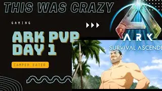 PVP in Ark Survival asendant  DAY 1#gaming #survival #survivalgaming