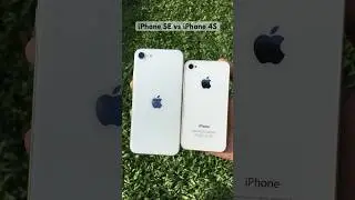 iPhone SE vs iPhone 4S #appleiphone #iphone