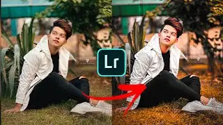 Lightroom Dark And Moody Orange Tone Full Editing #tutorial