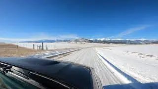 Timelapse Drive to Great Sand Dunes National Park and Preserve in Colorado