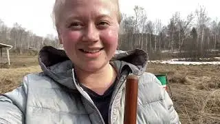 С ЧЕГО НАЧАТЬ УХОД ЗА УЧАСТКОМ 🌲🌿 | СБОР ТРАВЫ | МУЛЬЧИРОВАНИЕ