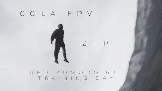 COLA FPV & ZIP : TRACK SUIT , RED KOMODO 6K TRAINING DAY