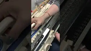 Industrial elastic 2*2 through 1 needle on a double-circuit machine class 5 Brother
