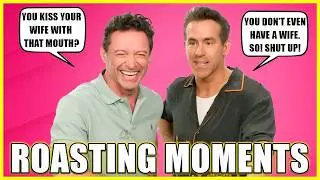 Ryan Reynolds And Hugh Jackman Roasting Moments From Deadpool And Wolverine