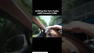 Drifting the 2024 Genesis GV80 SUV