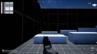 UE4 - FPS MP Project - Sniper / P90 (WIP) + SFX for climbing