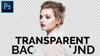 How to save Transparent Background Image In Photoshop. Beginner tutorial. iLLPhoCorPhics