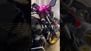WARMING UP HONDA CB400 HYPER VTEC II‼️#honda  #cb400 #warmup