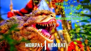 Mortal Kombat 1 - Reptile (Sareena Kameo) Klassic Tower On Very Hard No Matches/Rounds Lost