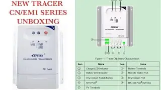 EPEVER EPSOLAR 30A 3210CN TRACER SERIES MPPT Solar Charge Controller UNBOXING