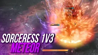 LOST ARK SORCERESS 1V3 PvP WITH METEOR | PLAY FUN