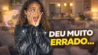 DOING EVERYTHING WITH THE WRONG HAND FOR 24 HOURS! 👋🏽⏰ (IT WENT BAD!) 😰 | Bia Amaral