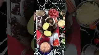 Обалденные картофельные мини пиццы #рецепт #перекус #картофель