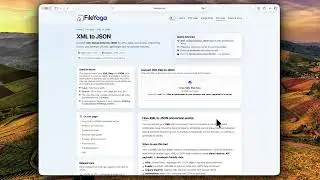 How to convert XML to JSON