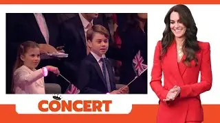 The Adorable Moment Charlotte And George Danced Together At The Coronation Concert!