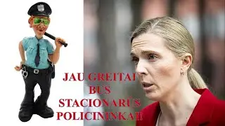 GYVI GULINTYS POLICININKAI BUS VISUR!! 
