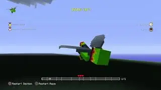 Minecraft Console: Glide Out Of Bounds Mobs (Part 2)