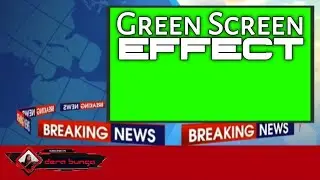 GREEN SCREEN EFFECT BREAKING NEWS NO COPYRIGHT #1