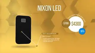 Product Promo Colorful Hexagon Style